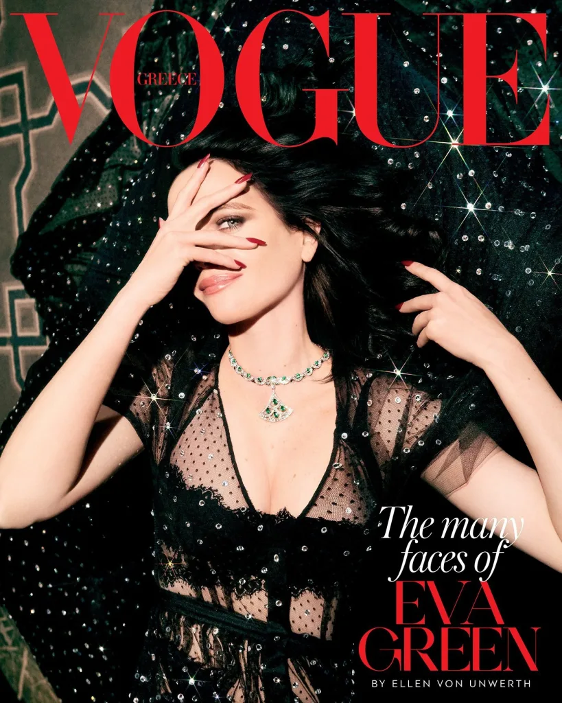 Єва Грін на обкладинці Vogue