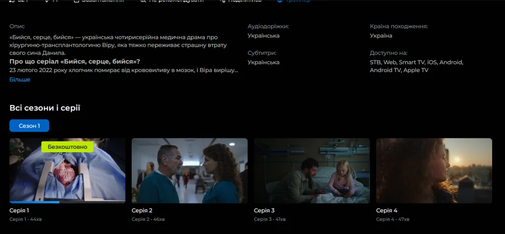 Бийся, серце, бийся — чи буде 2 сезон, скільки серій і коли його чекати