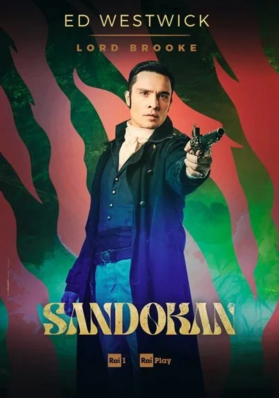 Джан Яман і Ед Вествік у новому епічному серіалі «Сандокан» — перші постери вже в мережі