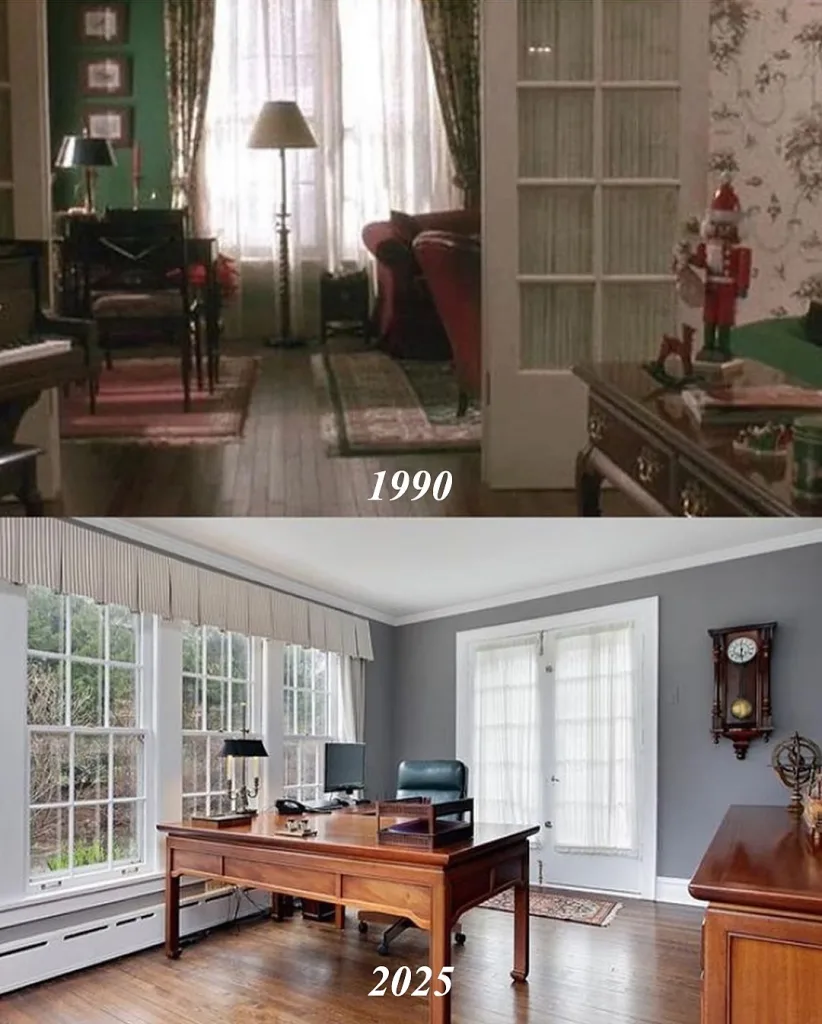 «Тоді й тепер»: будинок сім’ї Маккалістерів у фільмі Home Alone