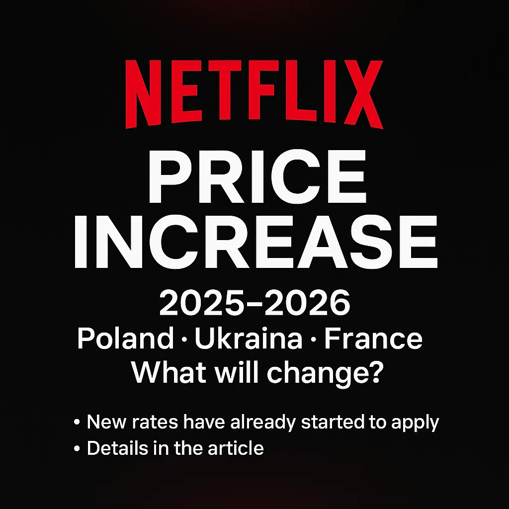 📈 Зростання цін Netflix: глобальна тенденція